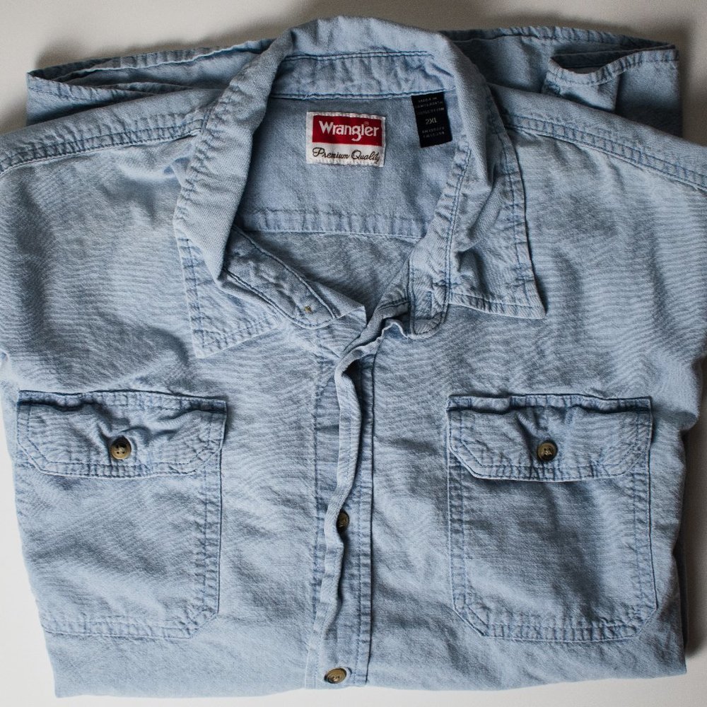 Wrangler short sleeve button down
